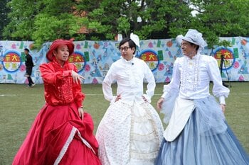 おいでやす小田を迎え、強豪校女子サッカー部＆バスケ部と華大千鳥メンバーが真剣勝負！“貴婦人サッカー”に大悟が大はしゃぎ