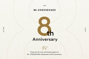 Mr. CHEESECAKE 8周年企画を開催！Mr. CHEESECAKEスタッフが選ぶ #推しミスチ TOP8を大公開。累計販売数17万個を突破したひとくちチーズケーキがオンラインに初登場