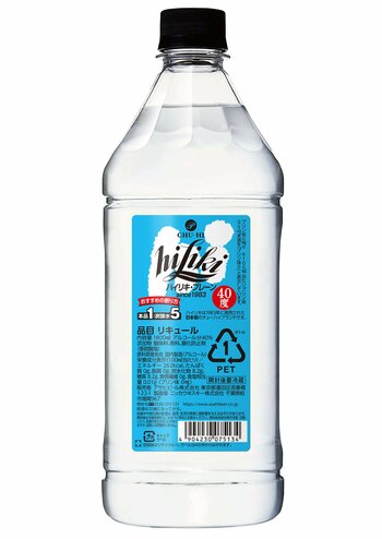 『チューハイハイリキプレーン 40度 ペットボトル1800ml』 3月31日 全国発売