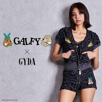 「GYDA（ジェイダ）」アパレルブランド「GALFY（ガルフィー）」とのコラボレーションアイテムを4月24日(金)に予約販売開始