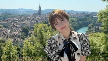 「どこの国でしょうか？」谷まりあ 家族旅行で訪れた絶景プライベート写真を大量公開！「まじで天使」「一緒に行きたい！」とファン悶絶