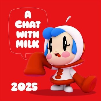 スーパーミルクチャンFOREVER(ハート)ポップアップイベント「A CHAT WITH MILK 2025」12/19(金)～21(日)で開催！3Dミルクチャンが好きな言葉をおしゃべりする新コンテンツ初公開