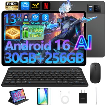 【Amazon タイムセール40％OFF】DOOGEE フルアクセサリー付属U13セット版 13インチ Android16タブレットが限定28,900円！キーボード・マウス・ペン・ケース・保護フィルム