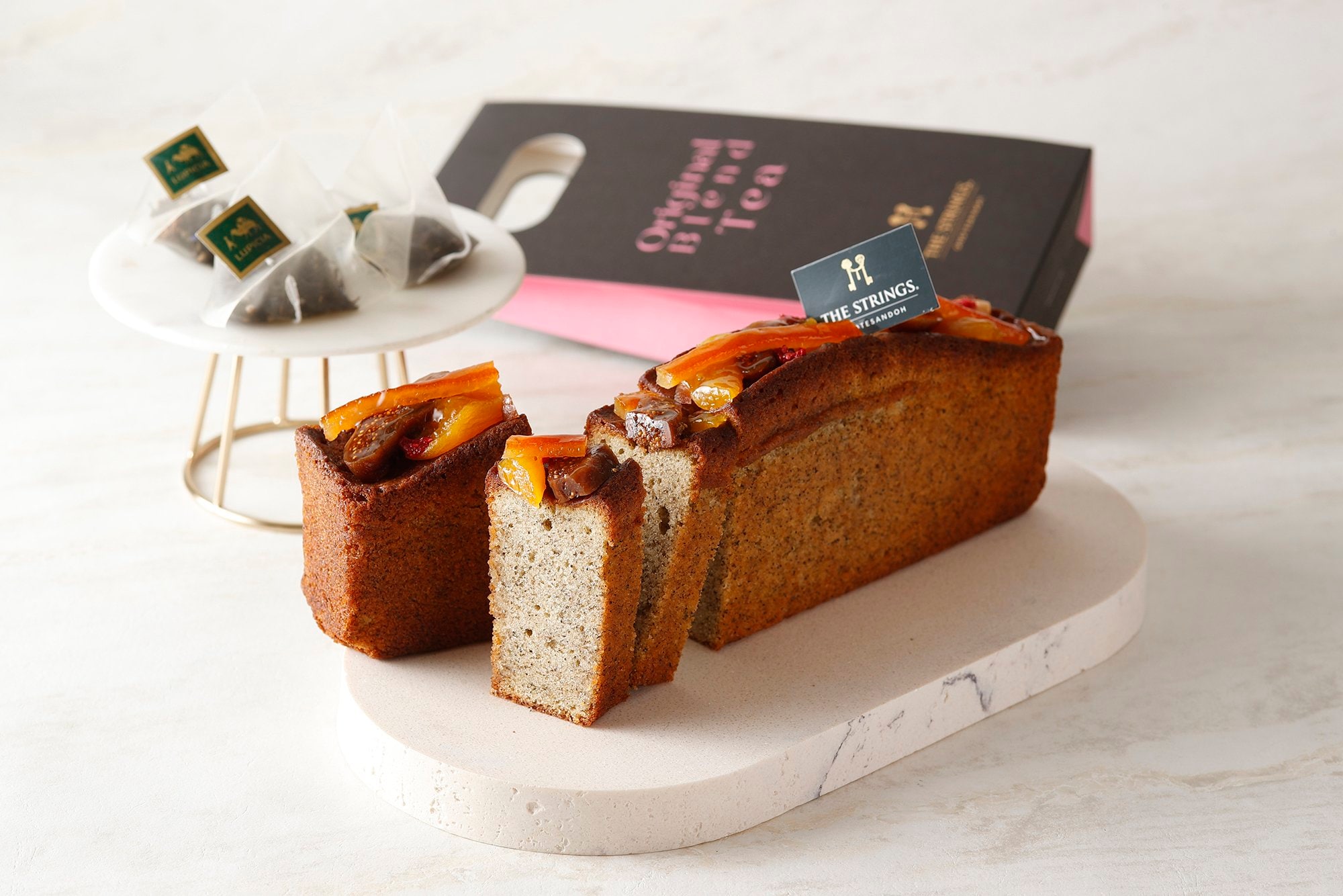 りりる★パウンドケーキ4本セット ストリングスオリジナル 紅茶のパウンドケーキ&紅茶ギフト 販売