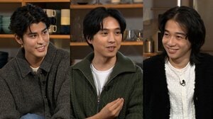 坂東龍汰×寛一郎×片岡千之助「寛一郎は美しい。俺らにはない色気がある」と称賛も、女性からのモテ度は「どんぐりの背比べ（笑）」！？