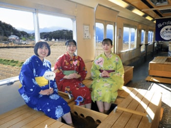 近鉄名古屋駅～湯の山温泉駅間で「足湯列車」を今年度も運行