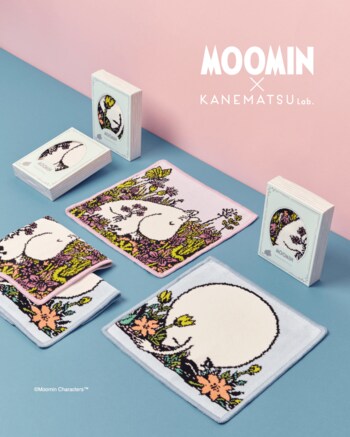 「ムーミン」ｘ銀座かねまつのコラボ第３弾　母の日ギフトにもピッタリなミニタオルが4月15日（水）発売