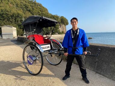 槙野智章が地元・広島で“人力車ふれあい旅”へ「『西村キャンプ場』に肩
