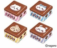 【チロルチョコ×ちいかわ】ぷっくり立体感がかわいすぎるオリジナル缶と全20種のパッケージの新商品が発売！