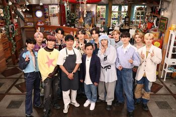 INI 岡村隆史＆石田明と約1年半ぶりの再会「僕たちのより深い素顔を引き出していただいた」