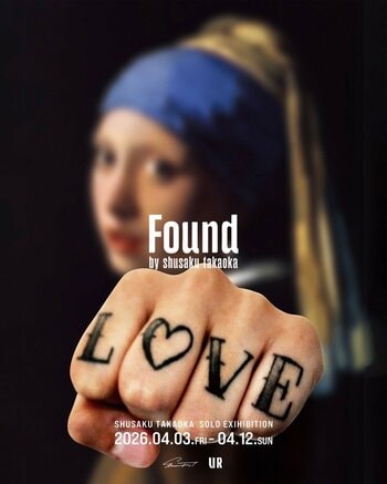 「FOUND」 SHUSAKU TAKAOKA SOLO EXHIBITION at URBAN RESEARCH KYOTO