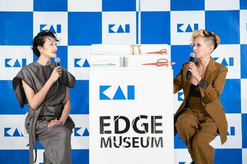 冨永愛、夏木マリとのデザイン談義で「炭次郎の柄がいい」