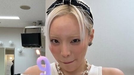 ちゃんみな ケーキにかぶりつく姿に反響！「みんなに…」幸せあふれる笑顔でメジャーデビュー9周年を報告し祝福の声