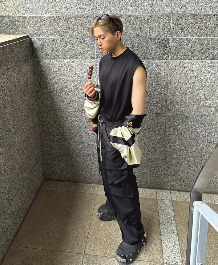 FANTASTICS 八木勇征　私物　ズボンスウェット buddix 八木勇征着用 スウェットパンツ FANTASTICS