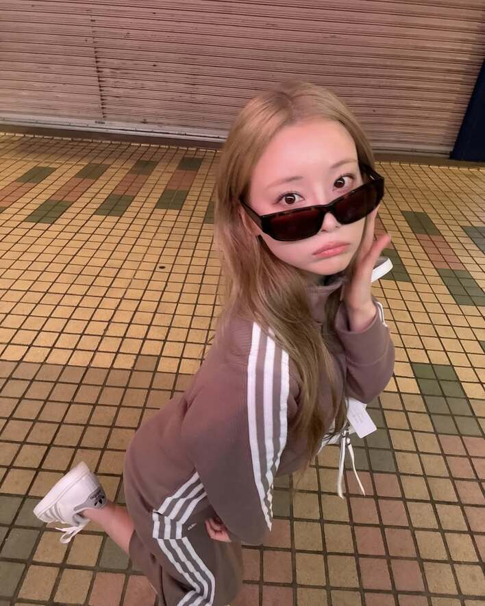 うーん・・・素晴らしい♥」重盛さと美 全身adidasのスポーティー