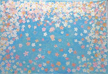 東日本大震災を機にスタートした大船渡市と台東区の小学生×東京藝大の「むすびの旗プロジェクト」２０２５年制作の作品を松坂屋上野店で初お披露目いたします！