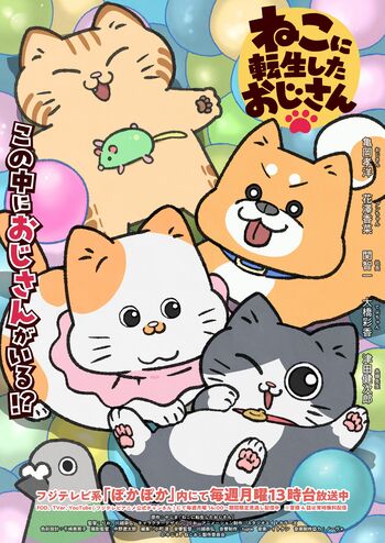 TVアニメ『ねこに転生したおじさん』新CV解禁！『ファミリーアニメフェスタ2025』出展＆TVerほかで全23話一挙無料配信が決定
