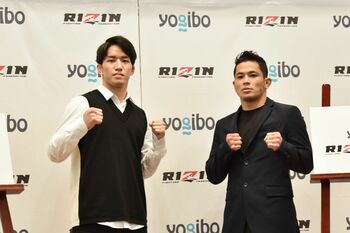 朝倉海「RIZIN.30」で兄・未来のリベンジへ「チームとして負けたくない気持ちある」