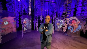 妖怪美術館が特別協力する「動き出す妖怪展 TOKYO」 館長・柳生忠平が現地制作した妖怪画や所蔵作品も多数展示