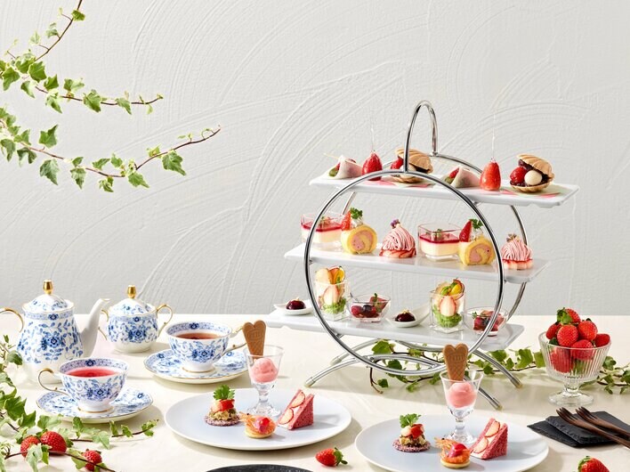 【都リゾート 志摩 ベイサイドテラス】和×洋 どちらも味わう『和洋のいちごのアフタヌーンティー2026』予約スタート！