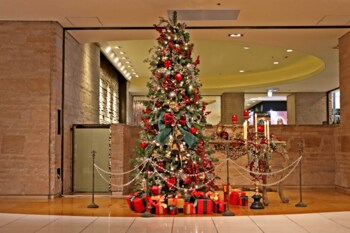 【ホテルメトロポリタン エドモント】 Sparkling Holidaysホリデーシーズンを華やかに演出するクリスマスデコレーション