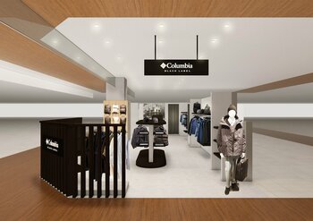 コレクションの世界観とプロダクトの魅力を伝える西日本唯一のコンセプトストア『Columbia BLACK LABEL ルクア大阪店』2026年2月27日(金)オープン