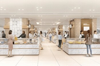 日本橋三越本店が19年ぶりに食品フロアをリフレッシュオープン！第一弾の洋菓子エリアには新たに9ショップが登場！44ショップに。