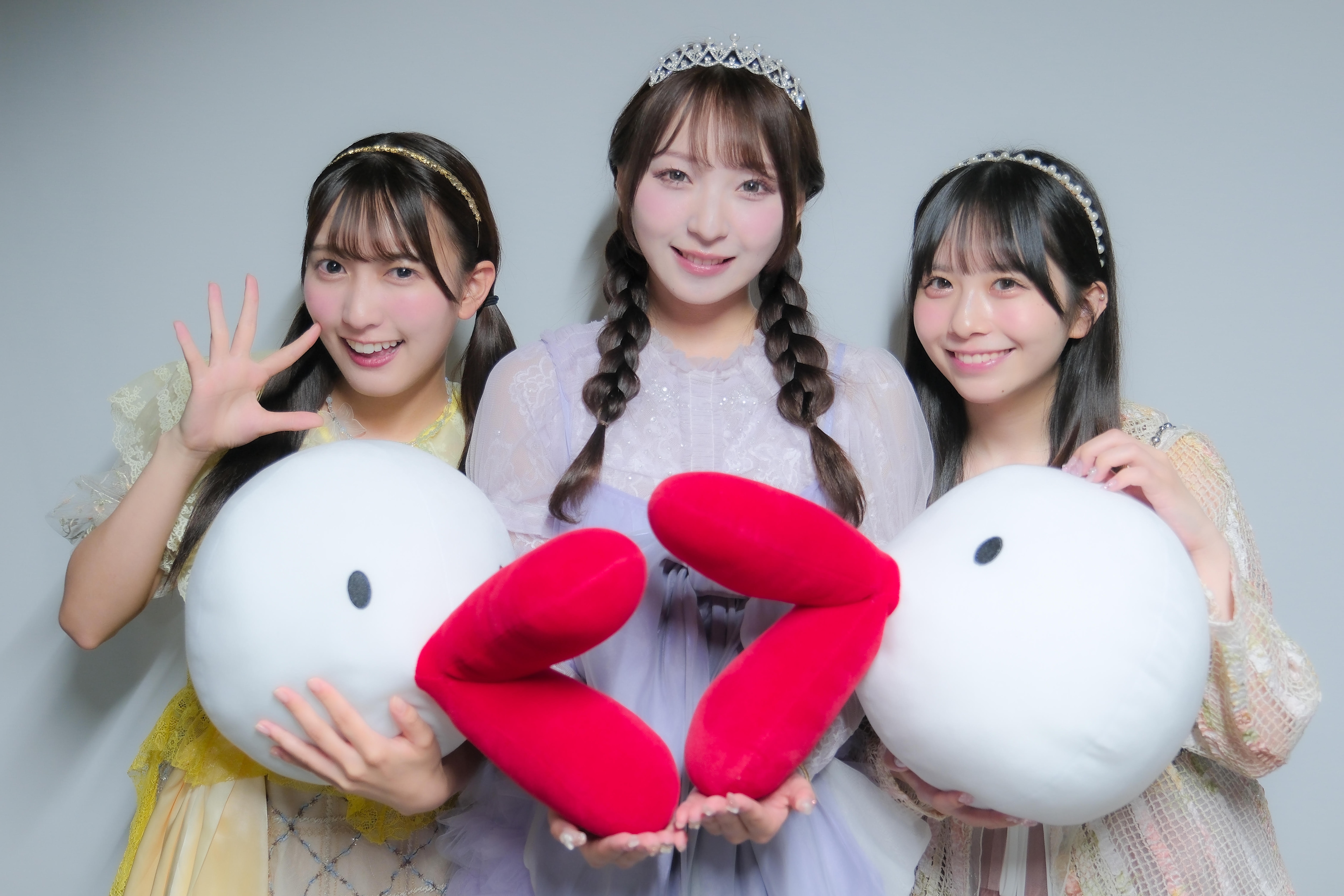 SWEET STEADY・栗田なつか＆塩川莉世＆山内咲奈がハチエモン デビュー