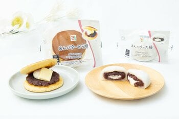 贅沢2層バターの「あんバターどら焼」と甘じょっぱくクリーミー「あんバター大福」12月2日（火）からセブン‐イレブンで順次発売！