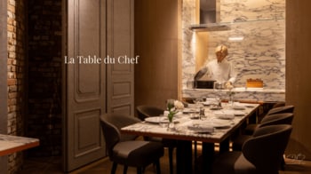ドミニク・ブシェ トーキョー、特別席「La Table du Chef（シェフズテーブル）」を3月1日より提供開始