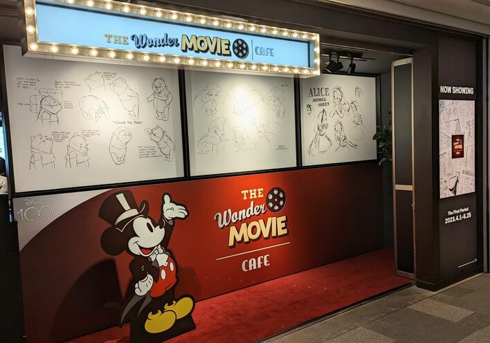 ディズニー創立100周年をお祝い！「The Wonder Movie CAFE」に行ってみた