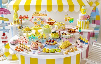 【ヒルトン東京】夏のスイーツビュッフェ『レモンビーチハウス』