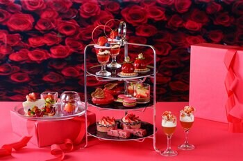仙台市の農業家集団Punks Farmerが手掛けるいちごを、赤いスイーツで『Afternoon Tea -Strawberry Red-』【ウェスティンホテル仙台】