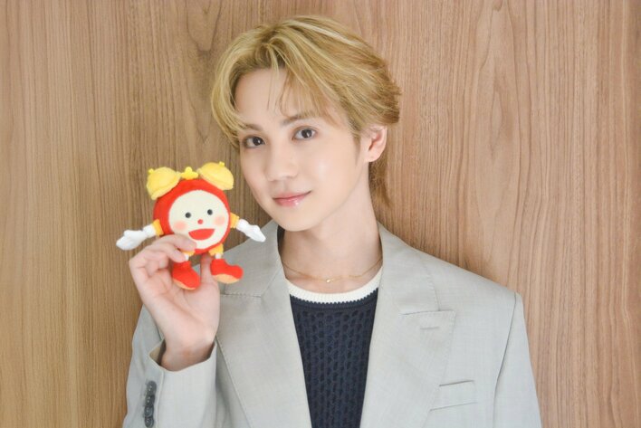 【写真】『めざましテレビ』生放送終了直後に感想を語った吉野北人