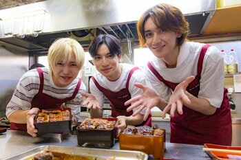 岡﨑彪太郎、AmBitious・山中一輝＆大内リオンが「究極のうな丼作り」幻の青うなぎを釣ることができるのか『関西ジュニア ノーフィルター』