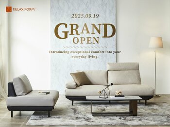 「オンラインでも、ショールーム体験を。」RELAX FORM(R)ブランド初の公式ECサイト、9月19日グランドオープン