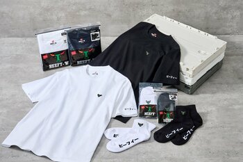 セブン-イレブンとヘインズが初コラボレーションした商品全4種が登場！「BEEFY-T」と「BEEFYソックス」を7月11日（土）より順次発売！