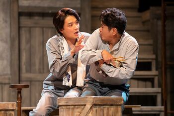 井上芳雄 演劇の聖地に初降臨！客席の笑い声に「感動して涙が出ました」