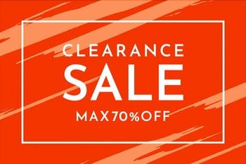 【MAX70％OFF】NYオンラインにて『クリアランスセール』開催！