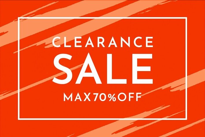 【MAX70％OFF】NYオンラインにて『クリアランスセール』開催！
