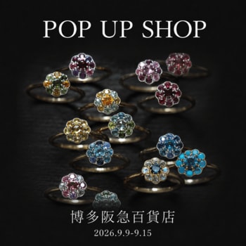 【博多阪急（福岡県福岡市）】PARCELLE JEWELRYがPOP UP SHOPを開催