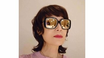 大地真央 ゴージャスなサングラス姿の自撮りショットで18回目の結婚記念日を報告「素敵なプレゼントごっつい似合ってます」