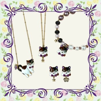 【ANNA SUI】アイコン猫「TITI」 三毛猫の新作アクセサリー