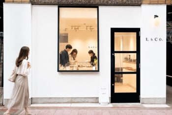 ジュエリーブランド「L&Co.」九州初直営路面店を福岡にオープン