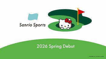 サンリオ、スポーツに笑顔を広げる新ブランド「Sanrio Sports」を展開　～ジャパンゴルフフェア2026に出展～