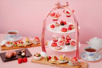 琵琶湖マリオットホテル　いちごと風味豊かなチョコレートが織りなすアフタヌーンティー「Strawberry Afternoon Tea」を発売