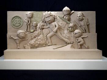 高さ13m超！2020年のさっぽろ雪まつりに、サザエさん一家が大雪像で登場！