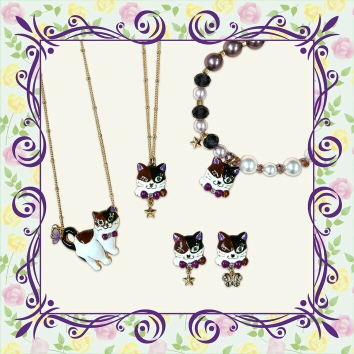 【ANNA SUI】アイコン猫「TITI」 三毛猫の新作アクセサリー