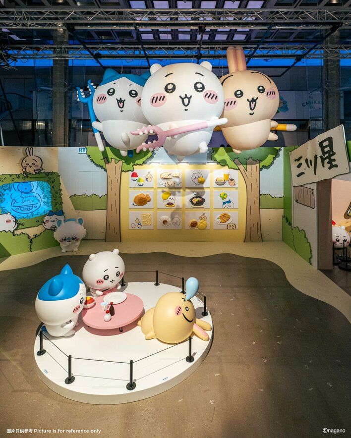 【画像123枚】香港で開催中「ちいかわ」大規模展のフォトスポットや「飲茶」コレクションの新グッズを見る