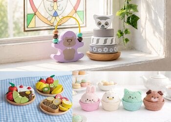 【新商品】GENIから新商品4種が登場。好評発売中のretron forest、MilkyToy、はじめての知育おままごとシリーズに新ラインアップ